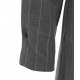 Vestito maxi a camicia Artemisia grigio