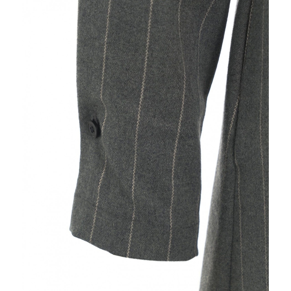 Vestito maxi a camicia Artemisia grigio