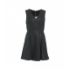 Abito in eco pelle nero