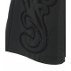 Abito in eco pelle nero