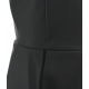 Abito in eco pelle nero