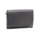Pochette con dettaglio logo argento