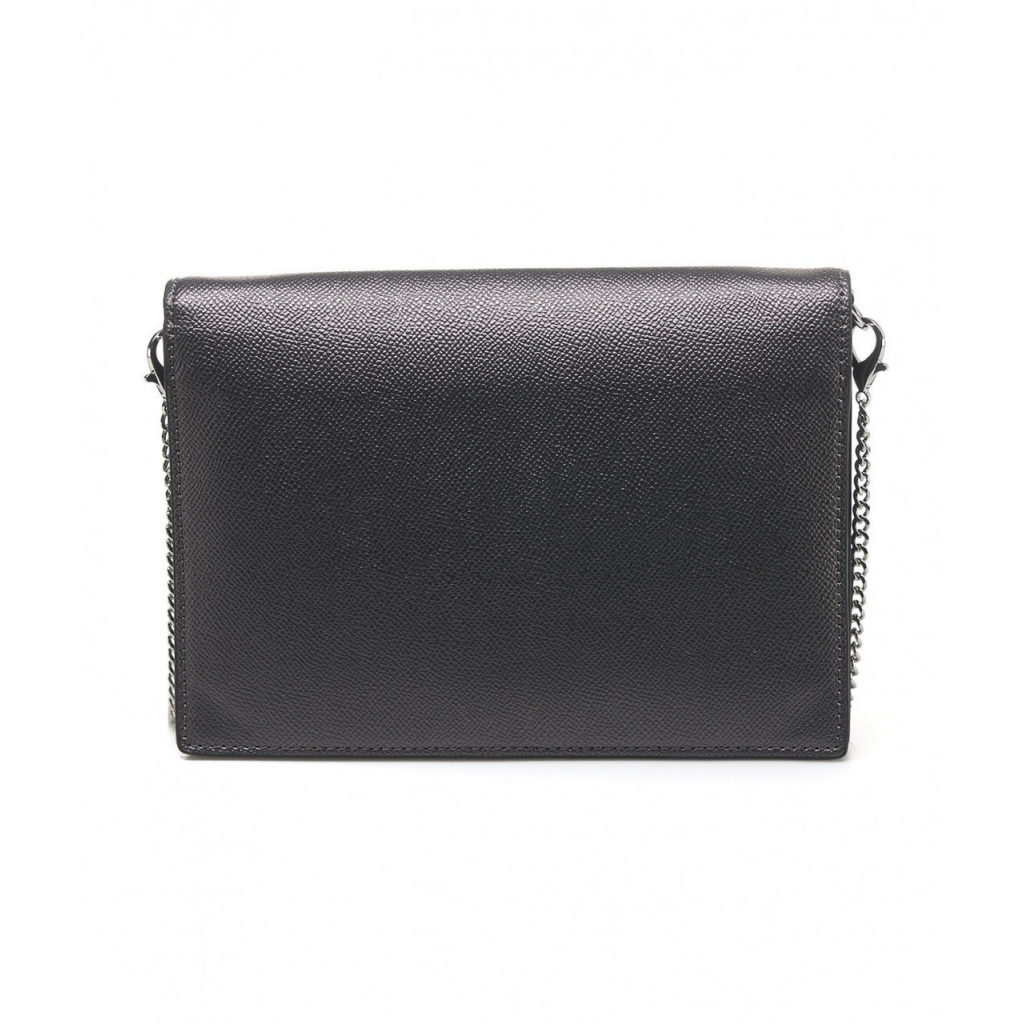 Pochette con dettaglio logo argento