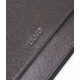 Pochette con dettaglio logo argento