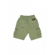 pantalone corto uomo cargo shorts MILITARY GREEN