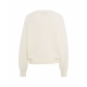Maglia in angora bianco