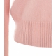 Maglione in cashmere rosa antico