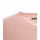 Maglione in cashmere rosa antico