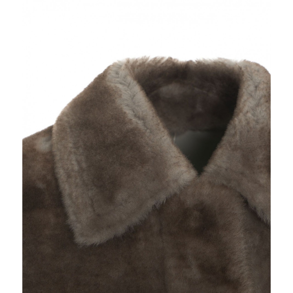 Montone reversibile grigio