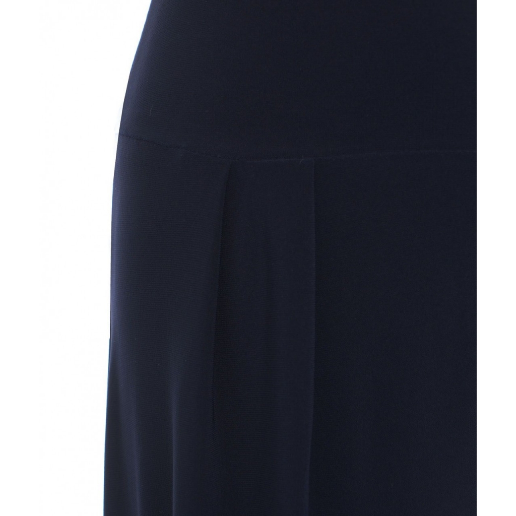 Pantaloni a gamba larga blu scuro