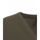Maglione con bottoni decorativi verde scuro