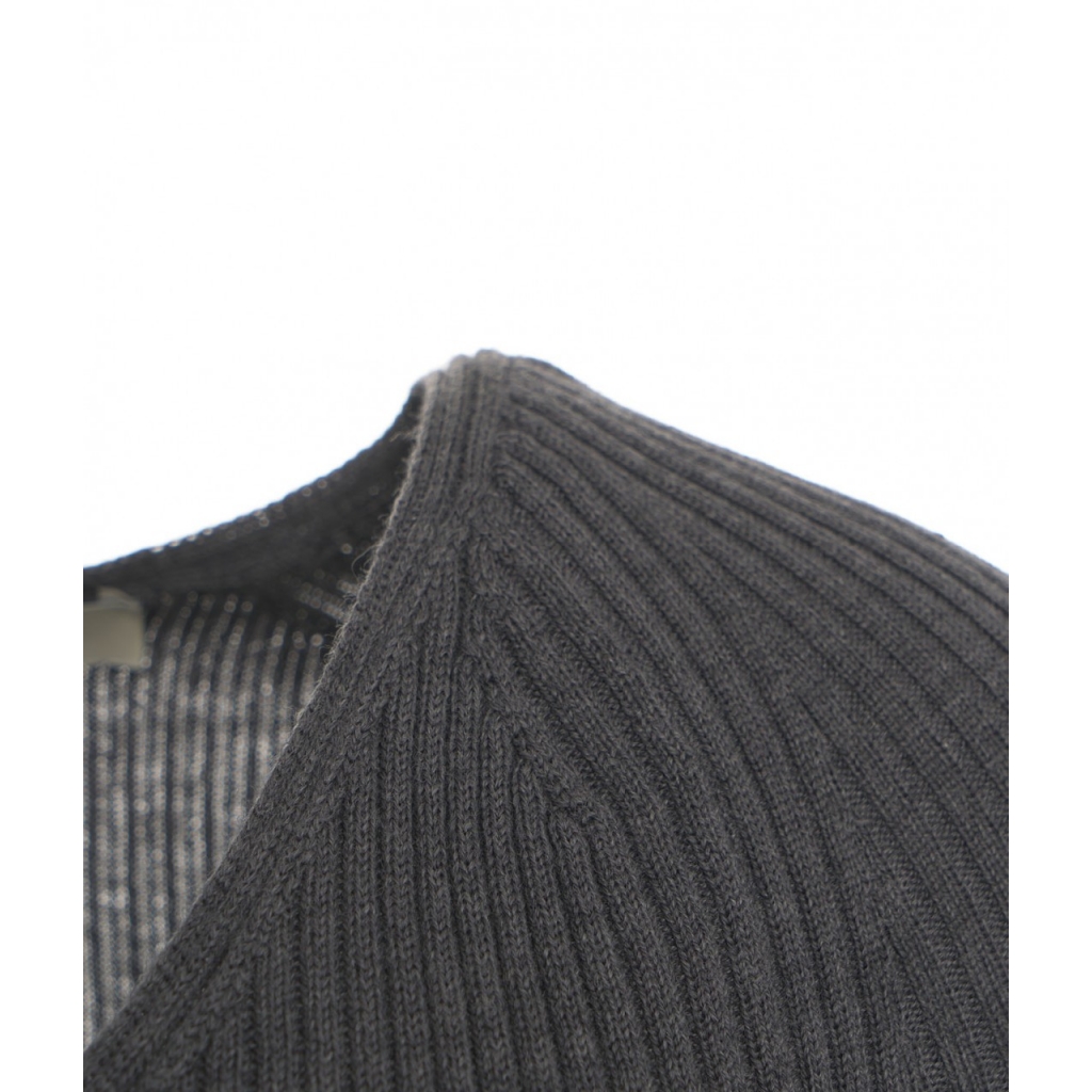 Abito in maglia grigio scuro