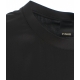 T-shirt in seta Farida nero