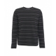 Maglione in lana vergine grigio scuro
