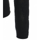 Maglia con trama a rose nero