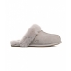 Slipper Scuffette grigio chiaro