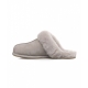 Slipper Scuffette grigio chiaro