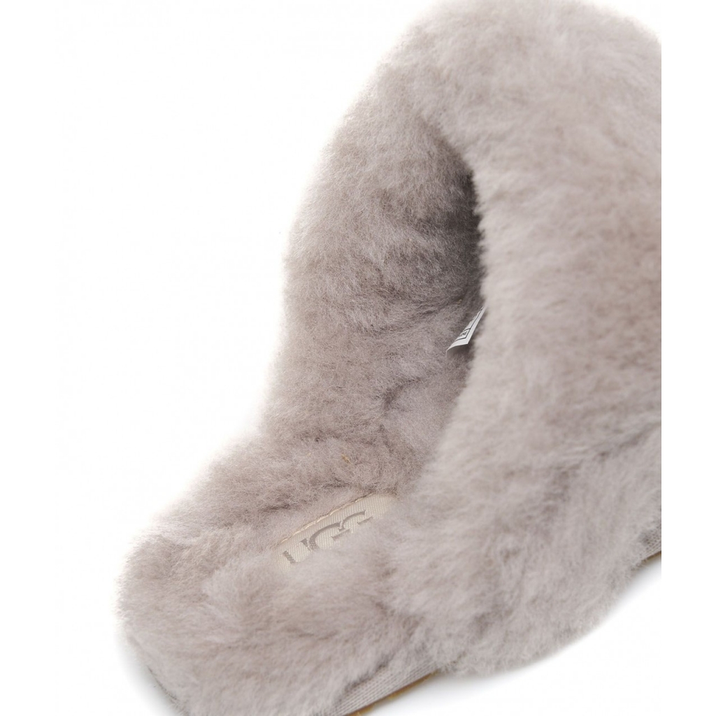 Slipper Scuffette grigio chiaro