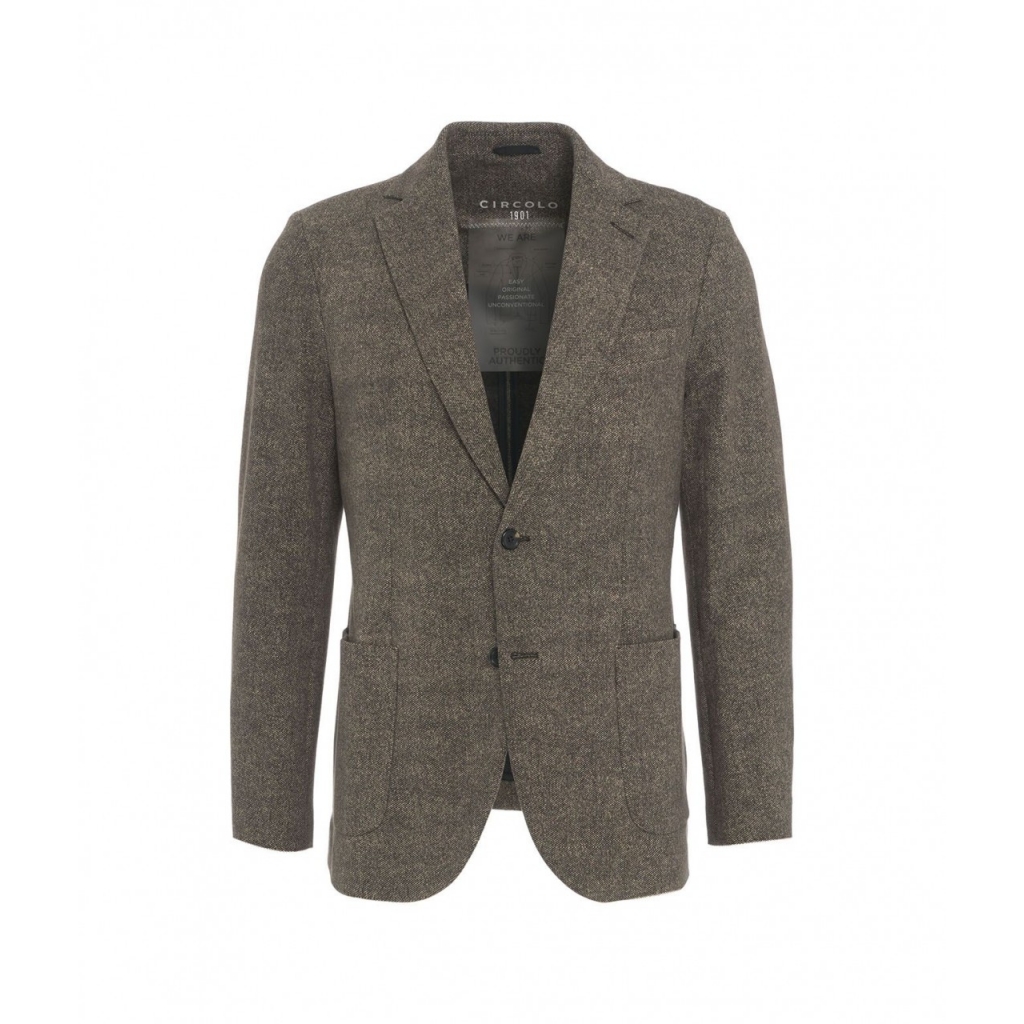 Blazer monopetto marrone
