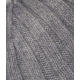Cappello in maglia di cachemire grigio