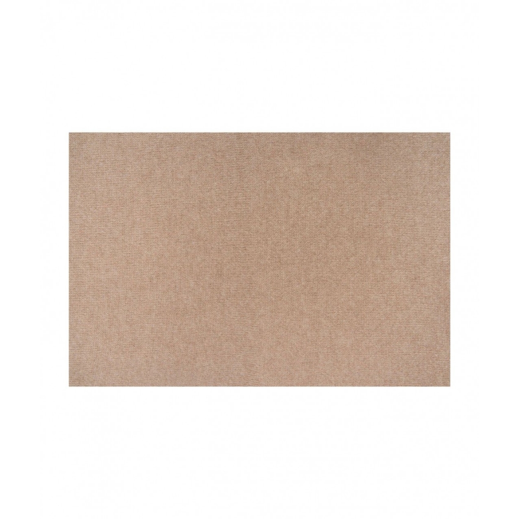 Sciarpa reversibile in cashmere crema
