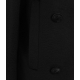 Cappotto in lana vergine nero