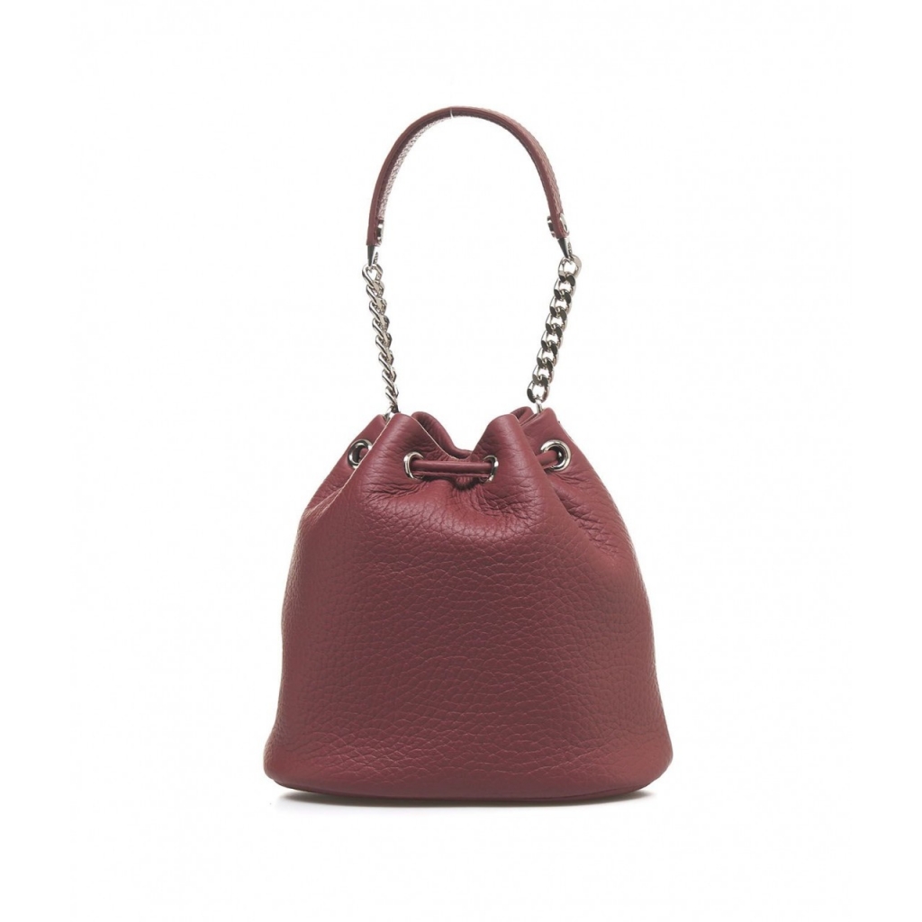 Mini borsa a secchiello rosso