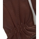 Guanti in pelle nappa marrone