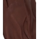 Guanti in pelle nappa marrone