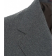 Abito con blazer a doppiopetto grigio