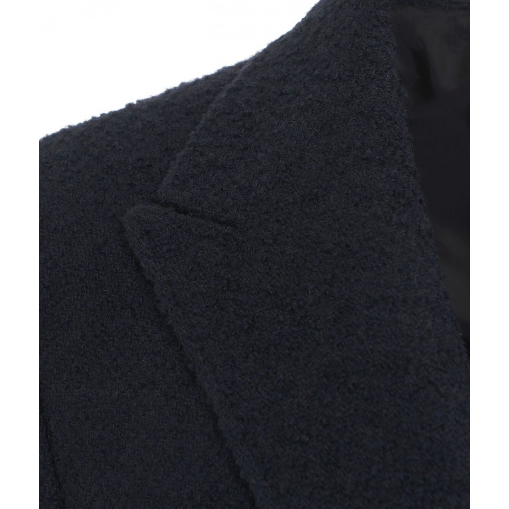 Blazer in boucl Nuvola blu scuro