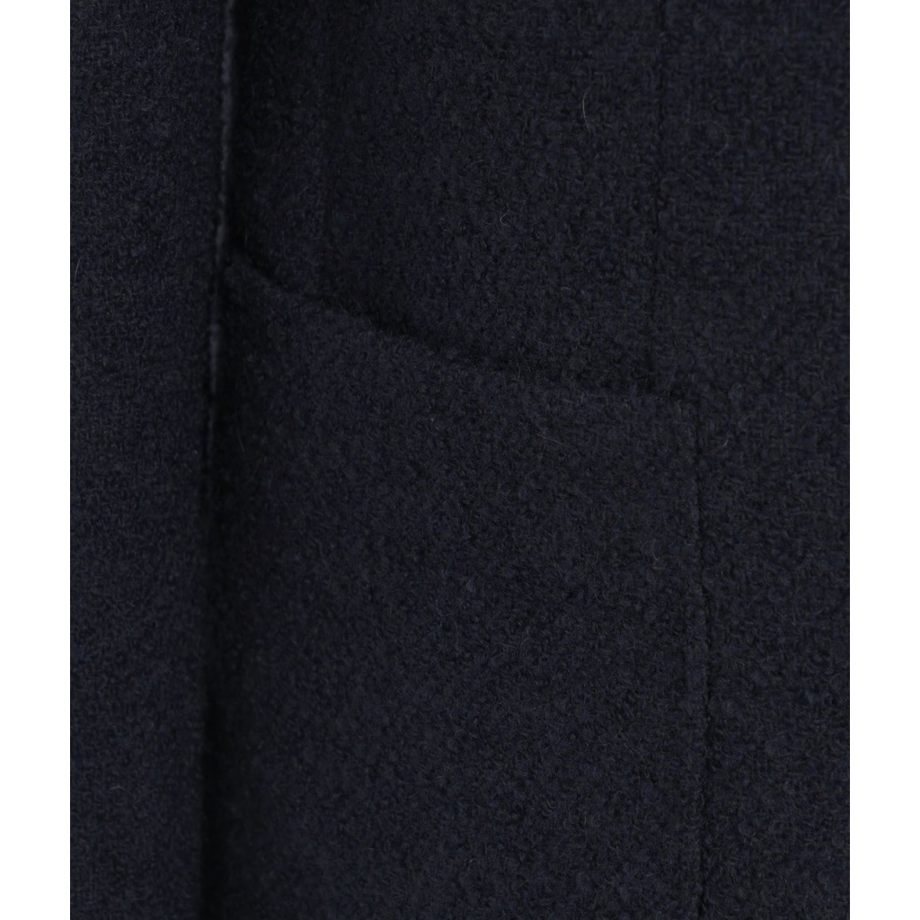 Blazer in boucl Nuvola blu scuro