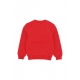 felpa girocollo ragazzo sportswear fleece crewneck UNIVERSITY RED/WHITE