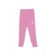 leggins ragazza sportswear classic high waist leggings MAGIC FLAMINGO/WHITE