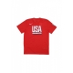 maglietta uomo practice basketball tee team usa SPORT RED/SPORT RED/WHITE