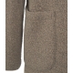 Cappotto ecologico boucl taupe