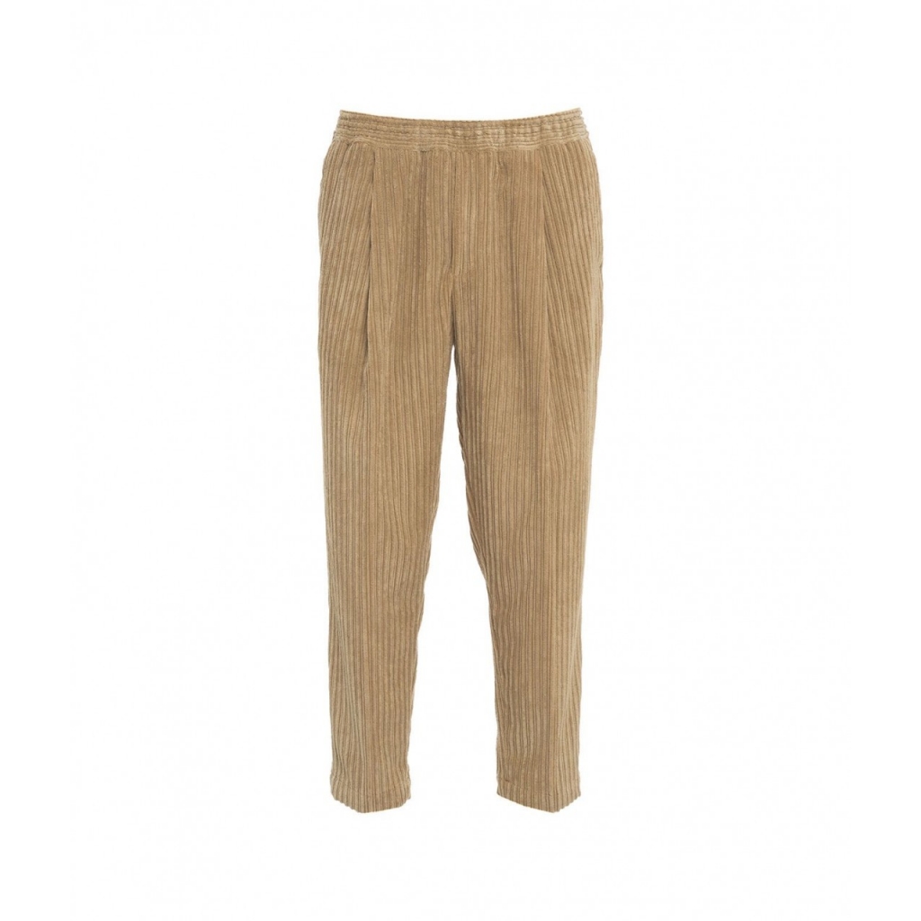 Pantaloni di velluto a coste Savoys beige