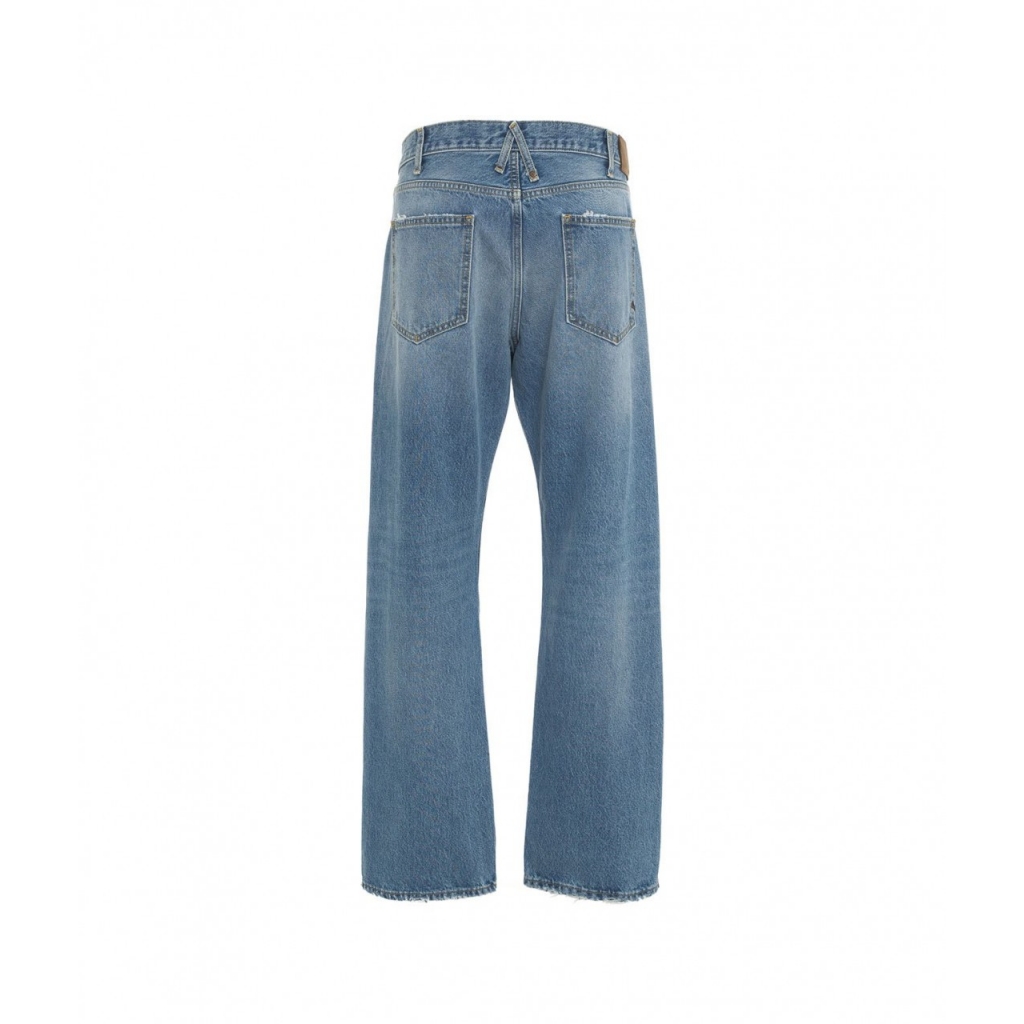 Wide leg jeans Full azzurro