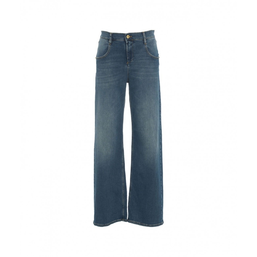 Low waist jeans Aida Low azzurro
