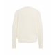 Maglione in angora bianco