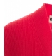 Cardigan a maglia in cashmere rosso