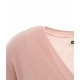 Maglione in cashmere rosa chiaro