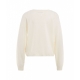 Maglione in cashmere bianco