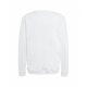 Felpa con logo bianco
