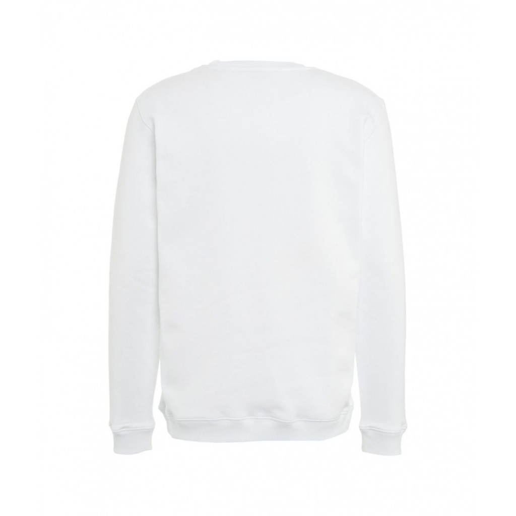 Felpa con logo bianco