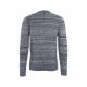 Maglione con scollo rotondo blu