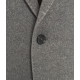 Blazer monopetto a spina di pesce grigio