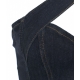 Abito in denim blu scuro