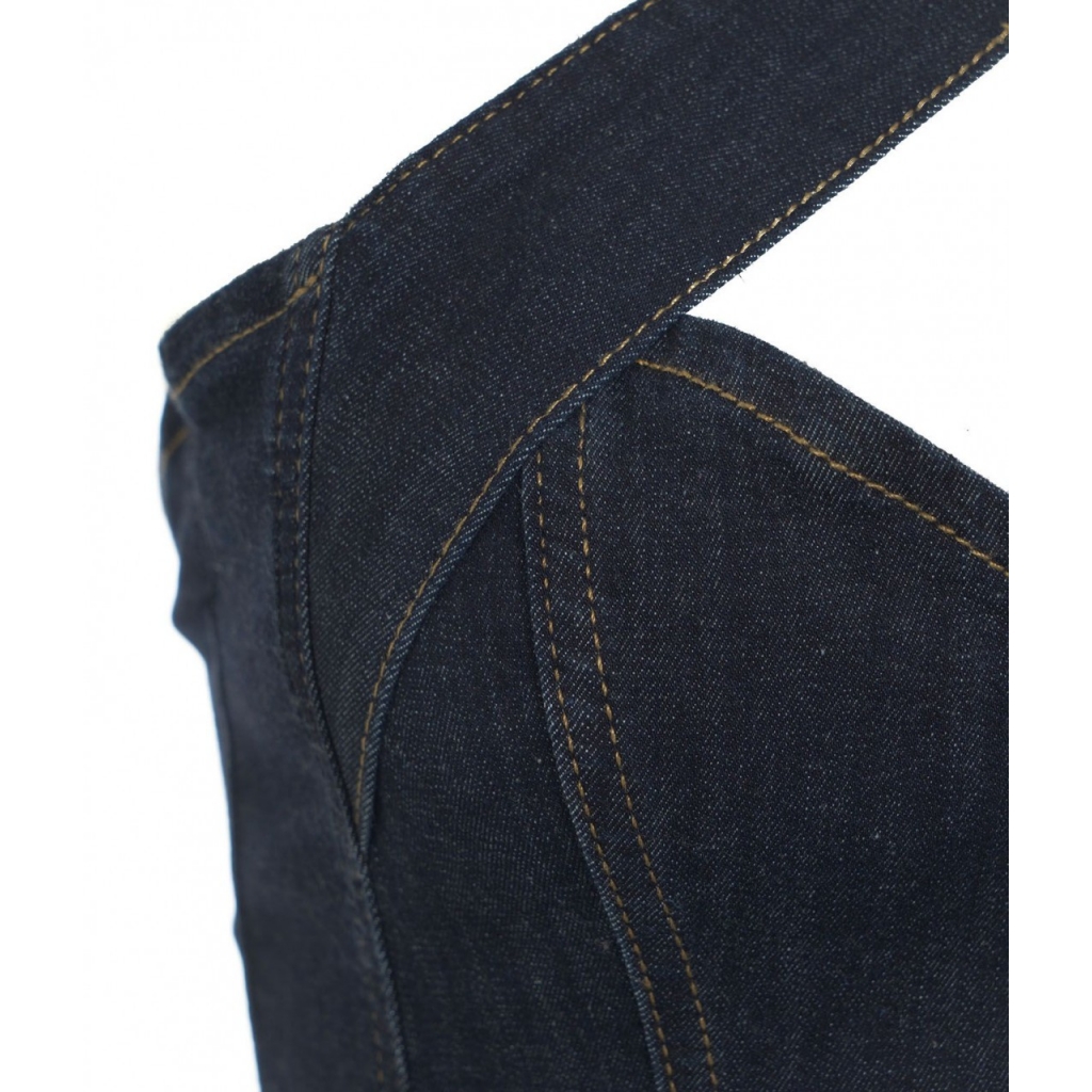Abito in denim blu scuro