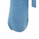 Maglia con perle alla scollatura azzurro